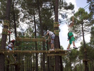 3 circuitos de tirolina en Sanchonuño. Adulto