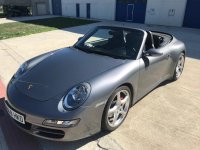  Gray Porsche Carrera 