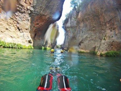 Grupos e comida de Canyoning Ventano del Diablo