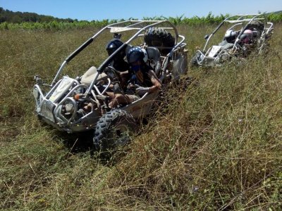 Ruta en buggy biplaza por Vilanova i la Geltrú 1h