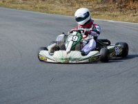  First laps in the kart 