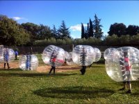  Partita di calcio a bolle a Sant Celoni 