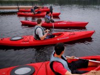  Segeln in einzelnen Kajaks 