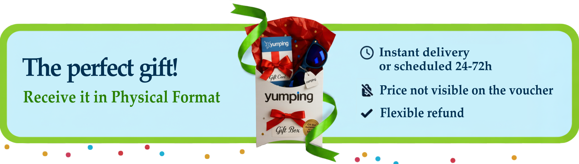 Gift Box with Open Voucher