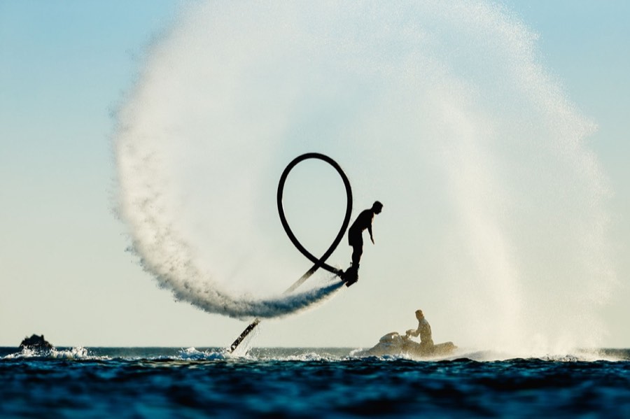 Cartão presente de flyboard