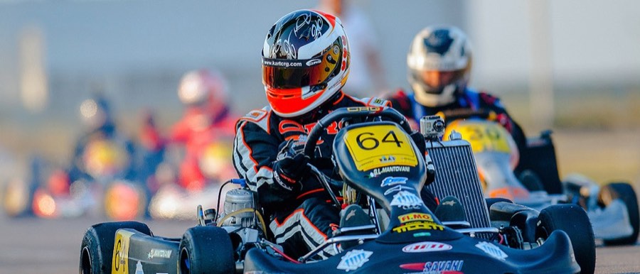 Cartão presente de karting