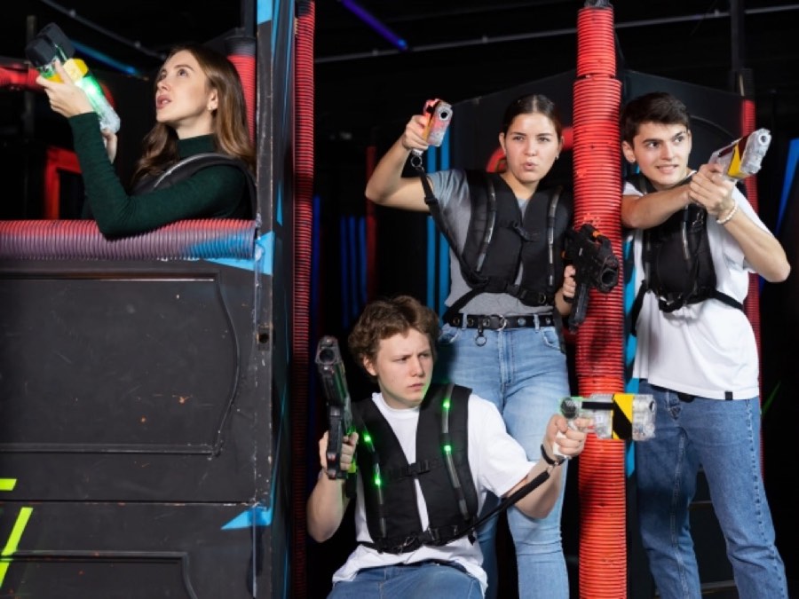 Tarjeta regalo de laser tag
