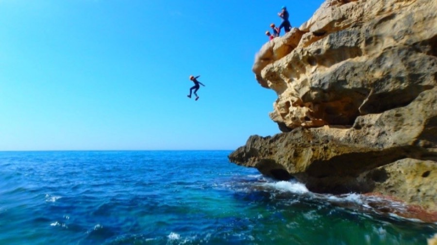Cartão presente de coasteering